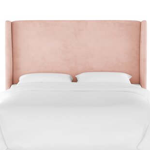 Comeau upholstered store wingback headboard